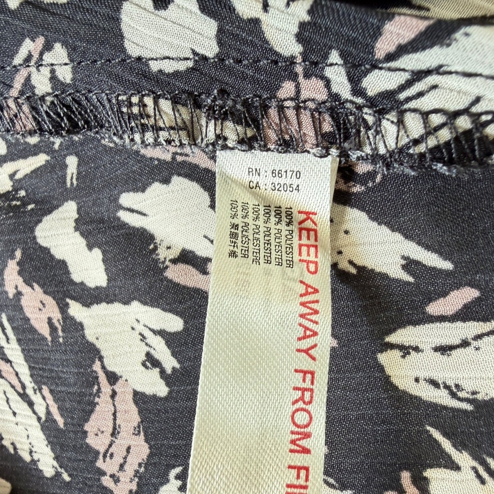 Free‎ People Cecil Mini Slip Dress Black Pink Halter Neck Summer Vacation S - Picture 10 of 11